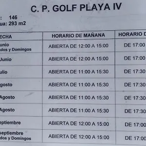 Сasa de vacaciones Residencial Golf Playa Iv